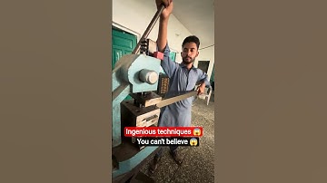 🔥Ingenious Technique ⚙️ | Fast & Precise Rebars Cutting & Bending