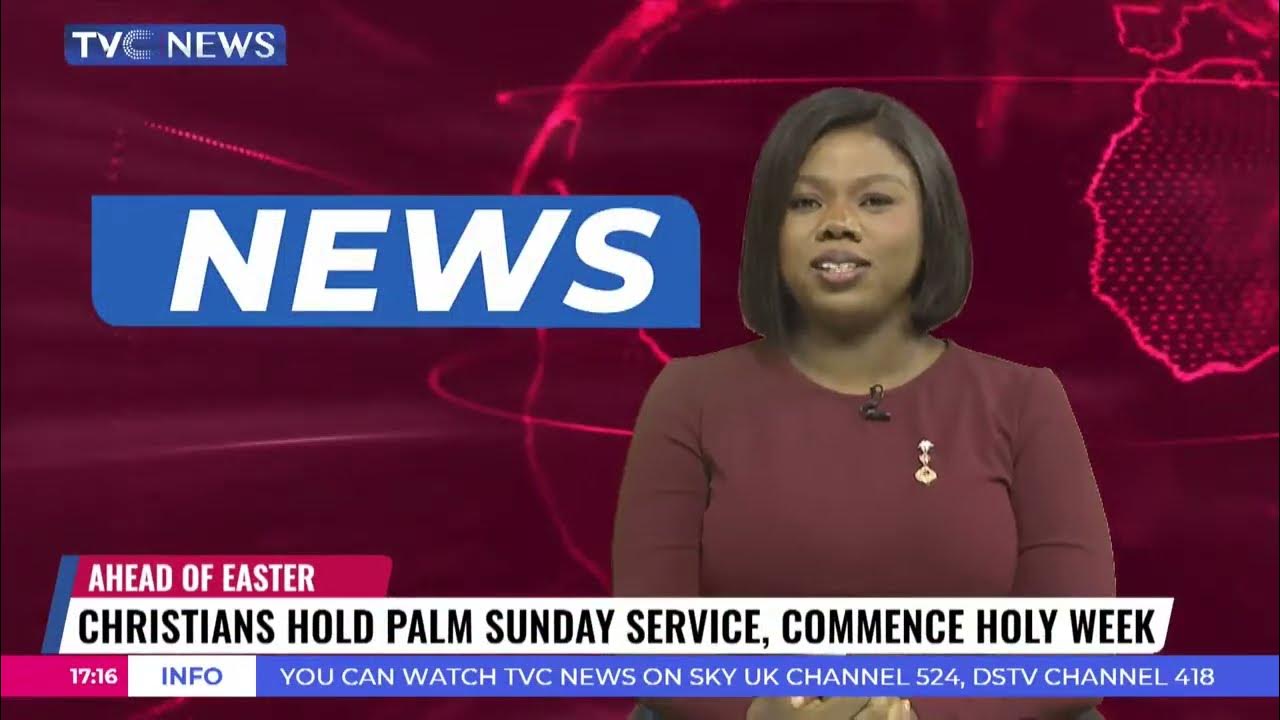 Christians Hold Palm Sunday Service, Commencing Holy Week