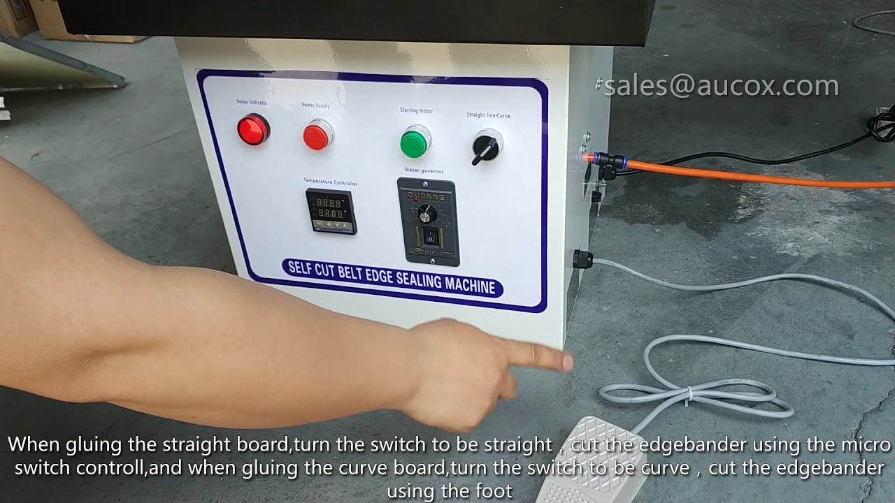 Portable Automatic Cut Edge Banding Machine Woodwork