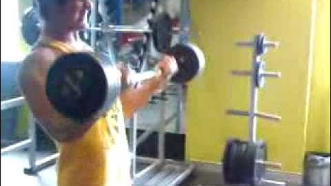 Zyzz rare video 2008 (cheat curls)