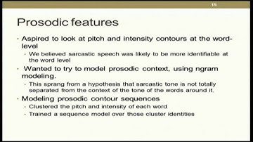 Using Python for Sarcasm Detection in Speech
