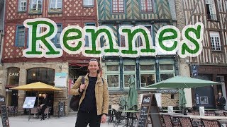 ¡Aquí hay muchas casas de madera!    | RENNES Bretaña Francesa