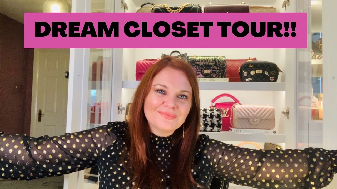 Экскурсия по моему гардеробу мечты! Загляните внутрь моей гардеробной, посмотрите на сумки, одежд...