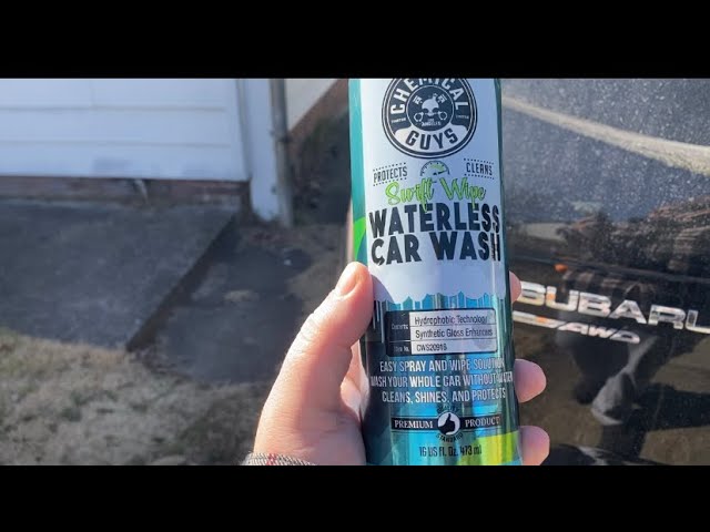 Review of the Chemical Guys Swift Wipe waterless car wash 