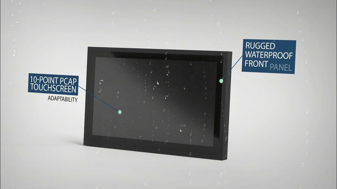 3D exploded view for LCD monitor - YouTube