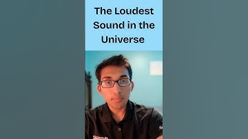 Loudest Sound in the Universe! #universe #blackhole #science