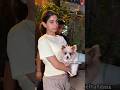 Khushi kapoor 🔥✨ Spotted at Bandra with Doggy #khushikapoor #deltafilms #bollywood