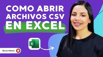 Cómo ABRIR archivos CSV en Excel - ✨Trucos para importar archivos CSV y trabajarlos📊