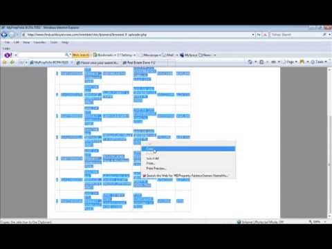 Creating a Spread Sheet with this Cool Data