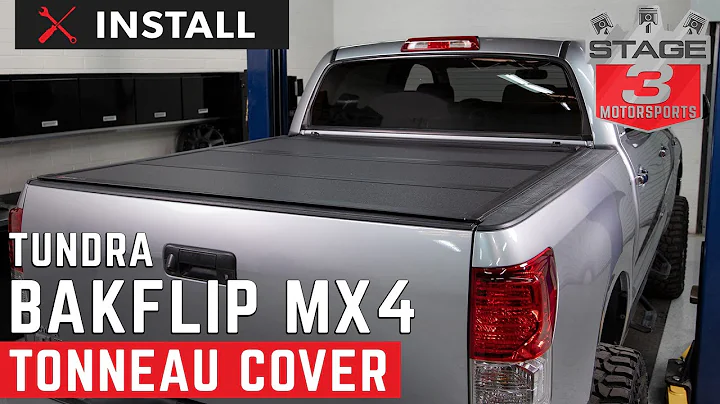 Toyota Tundra卡車安裝Bakflip MX4卷簾教學