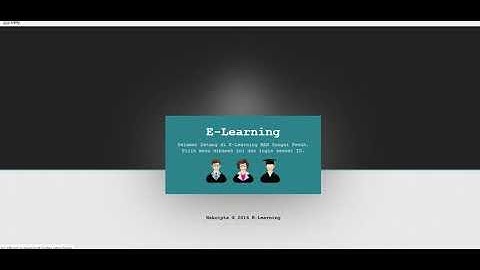 Referensi TA Aplikasi E Learning Berbasis CI