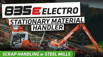 SENNEBOGEN 835 E Electro - Stationary Scrap Handling at Carnuth KG, Germany