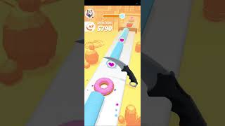 PERFECT SLICES GAMEPLAY – SATISFYING CUTTING CHALLENGE 🔥🥪🥒🍅🍒🍎🍉 screenshot 2