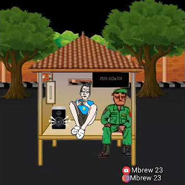 STORY WA ANIMASI POS RONDA NEMENIN PAK HANSIP