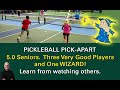 Pickleball  50 mixed doubles match a shot youve never seen before  learn from watching others