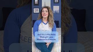 Helix Midnight Luxe Mattress Review In One Minute #shorts #sleep #shopping #mattress