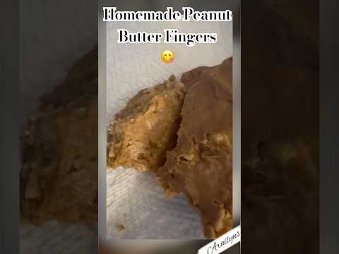 Bedtime Snack Homemadedessert Peanutbutterfingers
