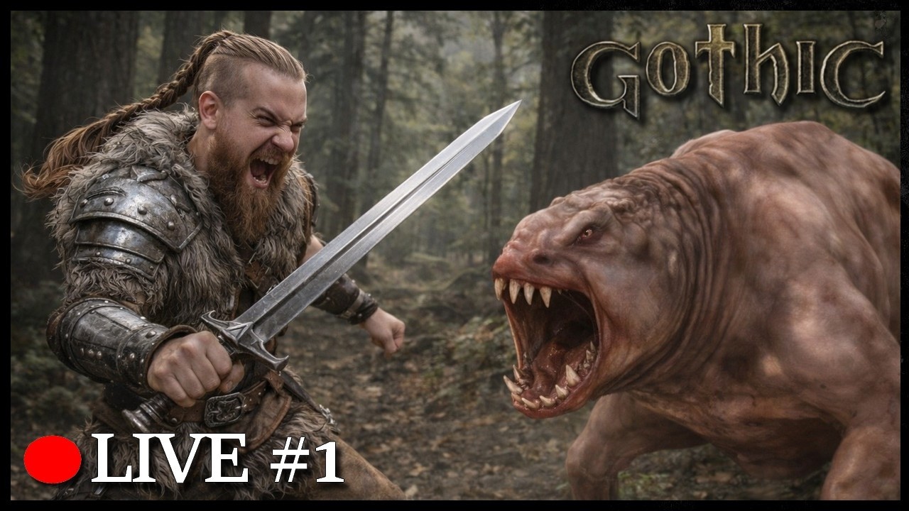 🔴JDU DO NOVÉHO TÁBORA | GOTHIC