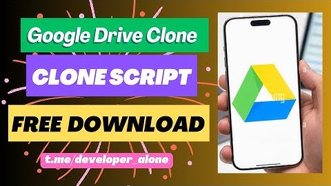 Google Drive Clone Script Free Download