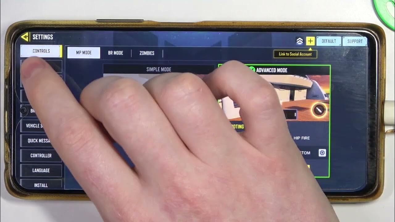 Call Of Duty Mobile How To Enable & Disable 1 Tap Switch Weapon BTN