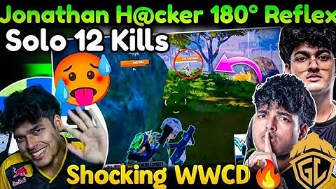 #Jonathan H@cker 180° ReflexSolo 12 KillsGodlike#BMSD 2025 |Semi Finals |Day 1