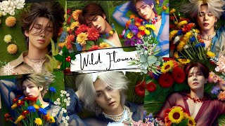 BTS Wild Flower Theme AI Video HD Official screenshot 3