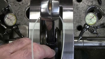 Harley KR engine build - flywheel truing