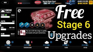CSR2 Free Stage Six Parts.