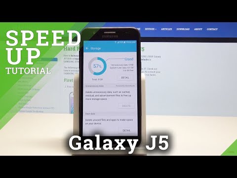 How to Speed Up Samsung Galaxy J5 - Optimization Process