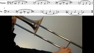 Warm-up for trombone #1