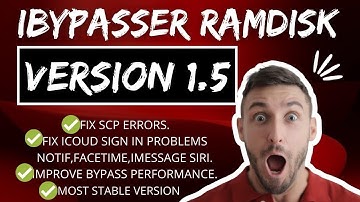 iOS 15.4.1 Passcode Bypass using iBypasser Ramdisk