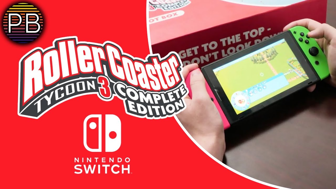 RollerCoaster Tycoon 3 Complete Edition for Nintendo Switch