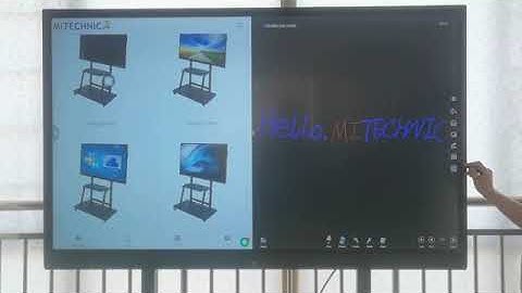 MiBoard IFP 11.0 Split Screen function