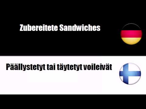 Opi ranskaa = Sanasto = Leivät ja suolaiset leivonnaiset. 