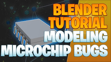 Modeling a microchip   Blender Tutorial