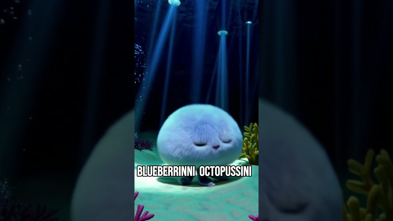 Blueberrinni Octopussini is here 💙｜Italian Brainrot Meme 