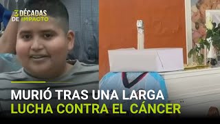 Dan el último adiós a niño hispano con cáncer que decidió suspender sus quimioterapias
