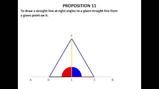 Book I Proposition 11 - Euclid's Elements of Geometry