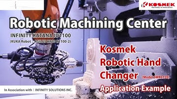 KOSMEK】Simplify Fixture Setup with Robot | WVA Pallet Gripper Case Study