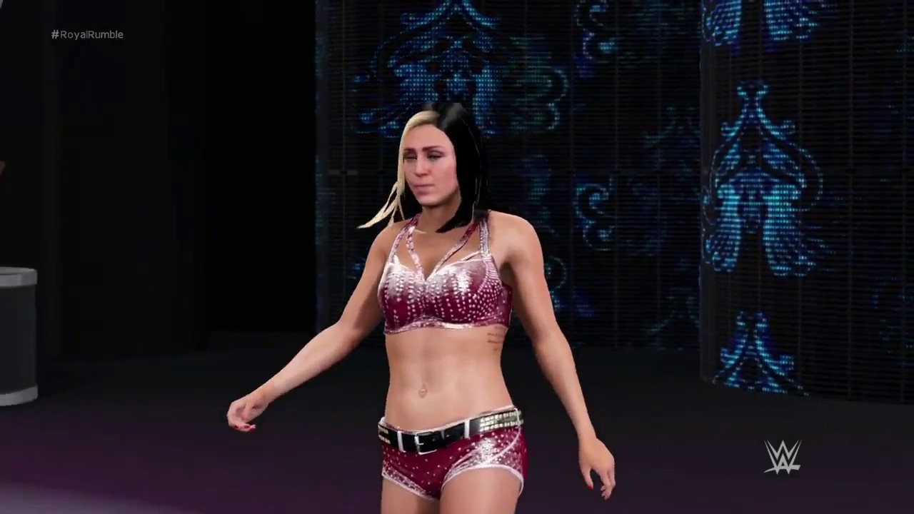Wwe 2k17 All Divas With Black Hair Youtube