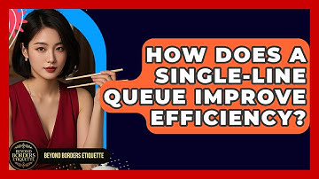 How Does A Single-line Queue Improve Efficiency? - Beyond Borders Etiquette
