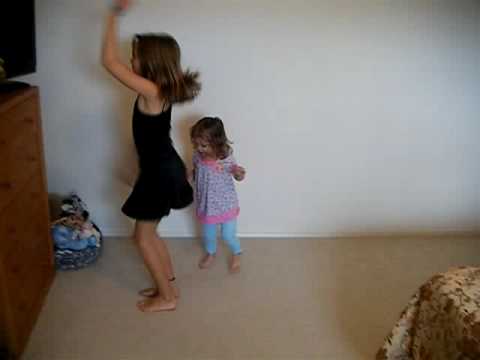 Lydia and Danielle African Dancing
