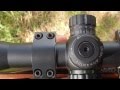 Как пристрелять оптический прицел на пневмовинтовке. Adjusting scope on spring-piston airrifle.