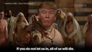 Donald J Trump fits into Game of Thrones scarily well