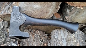 Making a Bearded Hatchet - Part 1 - Conrad Blacksmithing