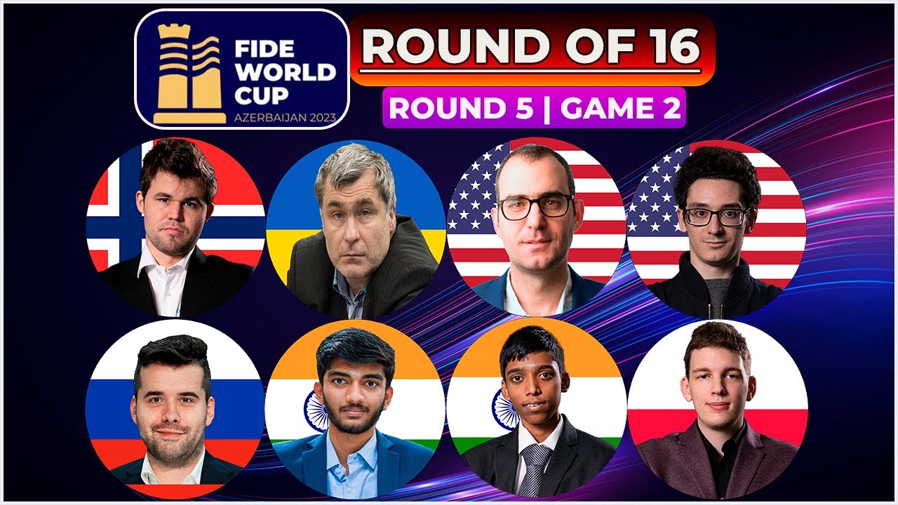 FIDE World Cup 2021 R5 TB: Carlsen wins an epic match against Esipenko -  ChessBase India