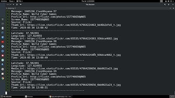Using Recon-ng with flickr