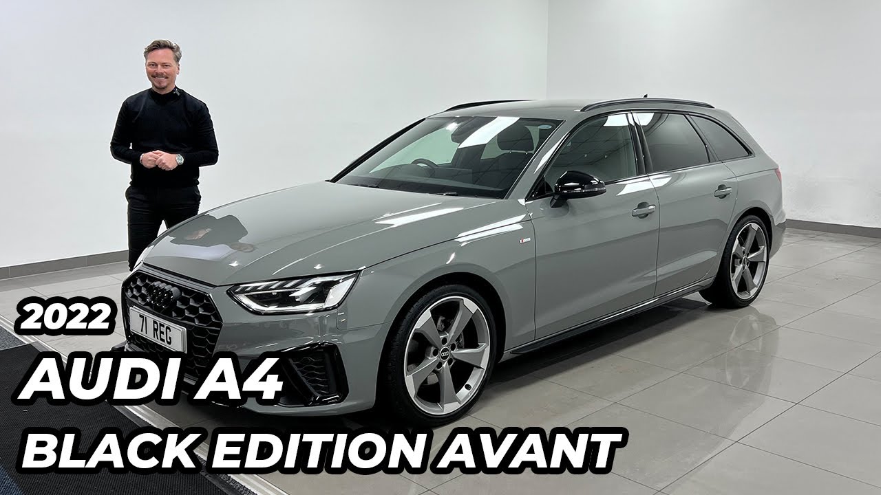 2022 Audi A4 2.0TFSI S-Line Black Edition Avant 