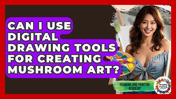 Can I Use Digital Drawing Tools For Creating Mushroom Art? - Drawing and Painting Academy