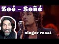 Zoé - Soñé (MTV Unplugged) singer reaction